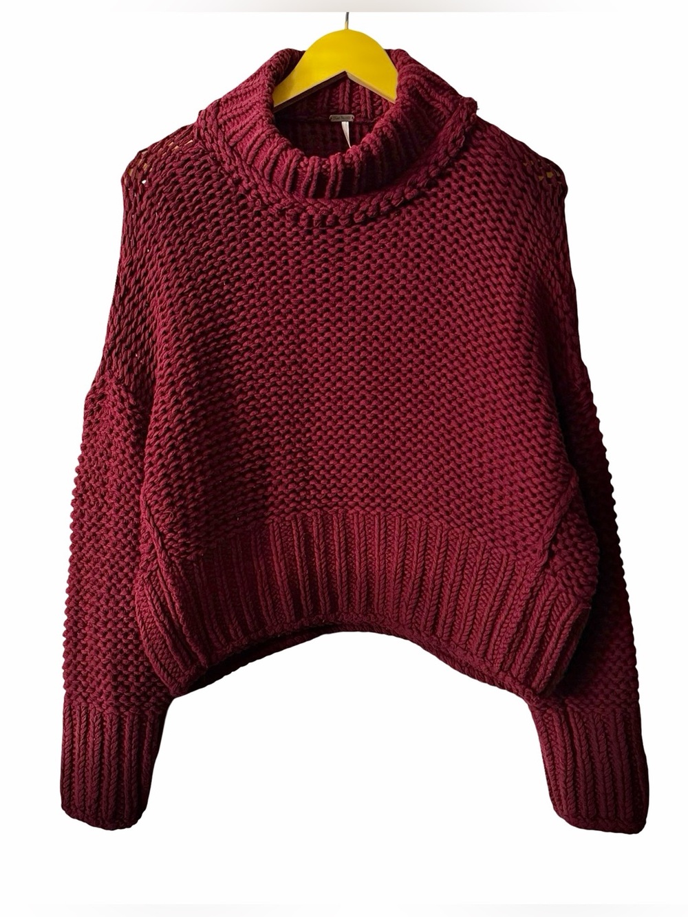 Free People In Too Deep Turtleneck Sweater small